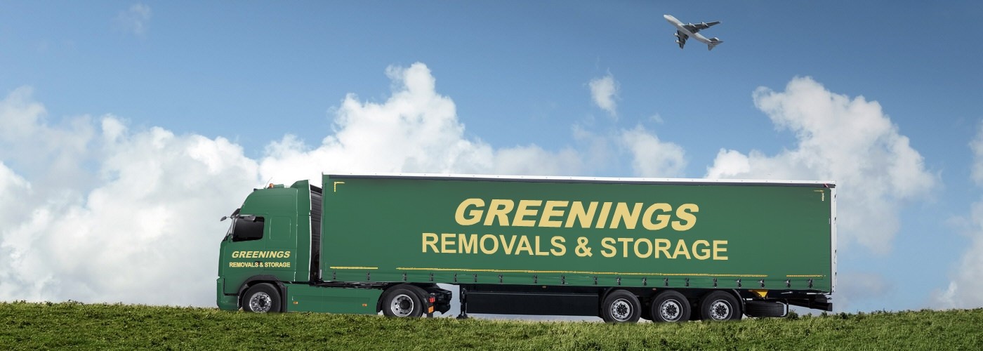 Greenings removal lorry